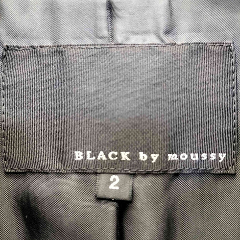 ブラックバイマウジー BLACK by moussy ウールナイロン ピーコート レディース JPN:2