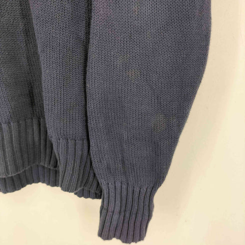 ポロバイラルフローレン Polo by RALPH LAUREN ハーフジップコットンニット メンズ import:M
