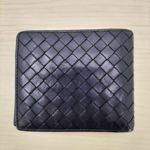 ボッテガヴェネタ BOTTEGA VENETA イタリア製 イントレチャート 2つ折り レザーウォレット 財布 メンズ