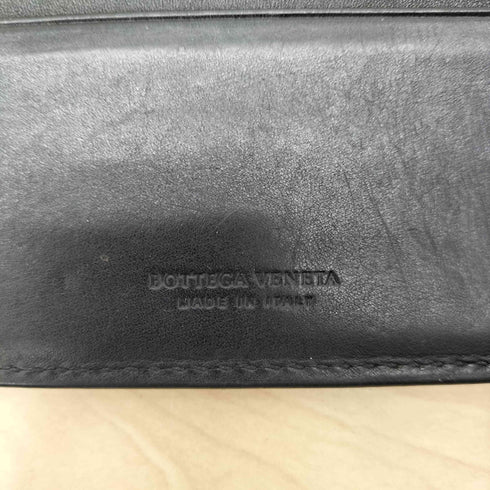 ボッテガヴェネタ BOTTEGA VENETA イタリア製 イントレチャート 2つ折り レザーウォレット 財布 メンズ