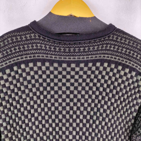 ダーレオブノルウェイ DALE OF NORWAY 総柄ニットカーディガン レディース import:S