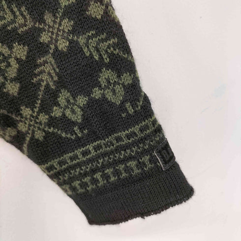 ダーレオブノルウェイ DALE OF NORWAY 総柄ニットカーディガン レディース import:S