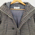 アダムエロペ Adam et Rope 千鳥格子柄 比翼ジップ フーデッドジャケット メンズ JPN:M