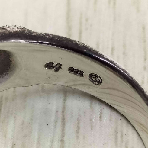 925刻印 シルバーリング メンズ 15号