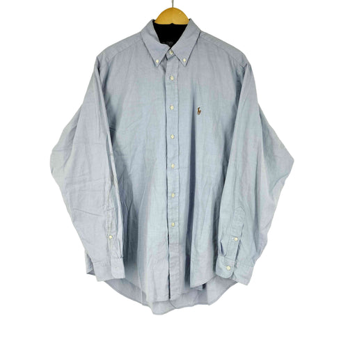 ポロバイラルフローレン Polo by RALPH LAUREN YARMOUTH スモールポニー刺繍 L/S BDシャツ メンズ 16 2/1