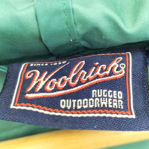 ウールリッチ WOOLRICH RUGGED OUTDOORWEAR 裾ドローコード ナイロン アノラックパーカー メンズ import:XL