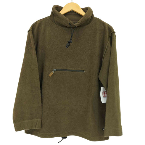 AS-Textil 裾ドローコード ミドルネック フロントポケット フリースプルオーバー メンズ import:M