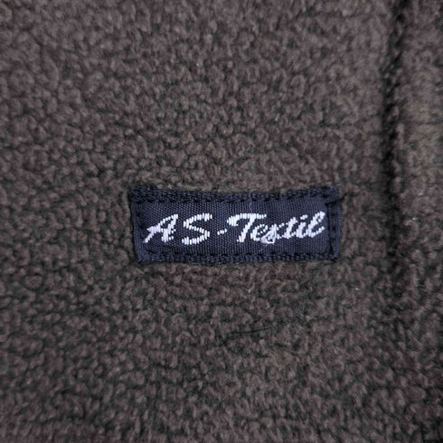 AS-Textil 裾ドローコード ミドルネック フロントポケット フリースプルオーバー メンズ import:M