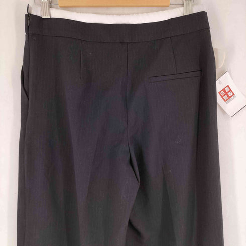 ザラ ZARA WIDE-LEGパンツ ダブルウエストバンド レディース S