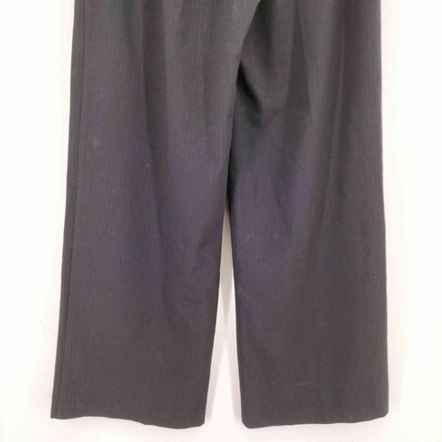 ザラ ZARA WIDE-LEGパンツ ダブルウエストバンド レディース S