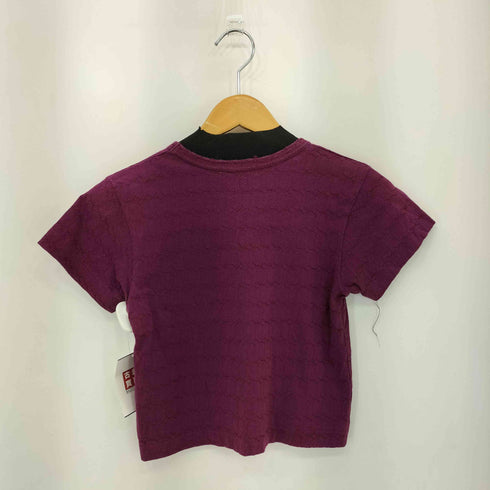 コムデギャルソン COMME des GARCONS 90s ハニカムテクスチャー クルーネック コットン 半袖Tシャツ レディース