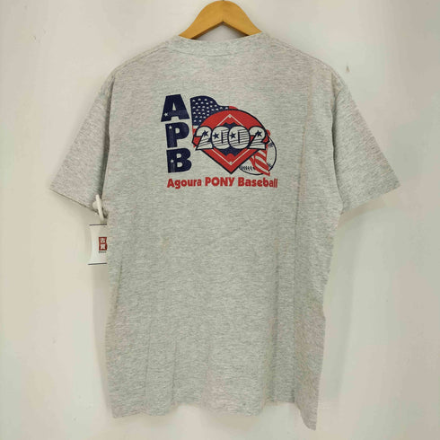 Fender USA製 裾&袖シングルステッチ APB 2002 プリントクルーネックTシャツ メンズ import:L