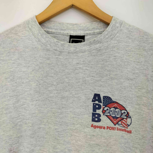 Fender USA製 裾&袖シングルステッチ APB 2002 プリントクルーネックTシャツ メンズ import:L