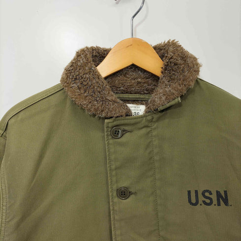 ヒューストン HOUSTON N-1 デッキジャケット メンズ US:36