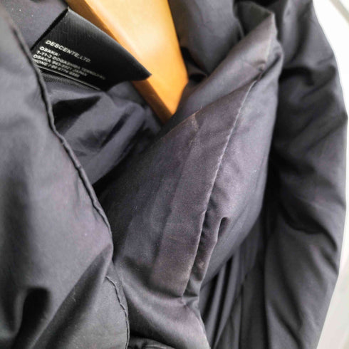 デサント descente ロゴ刺繍 2WAY スーパー ロング ダウンコート メンズ import:L