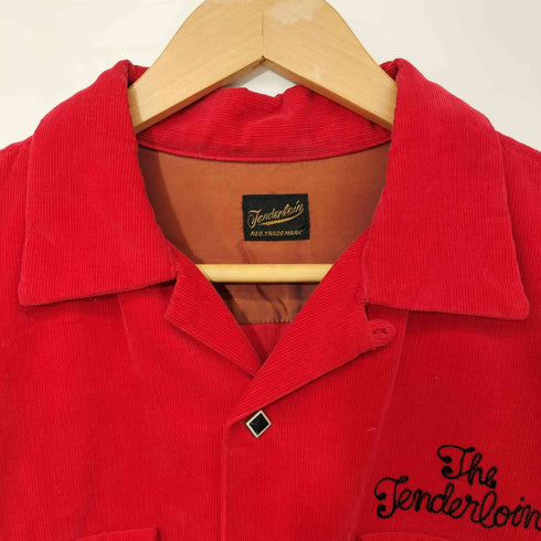テンダーロイン TENDERLOIN T-CORDUROY SHIRT オープンカラー コーデュロイシャツ メンズ JPN:S