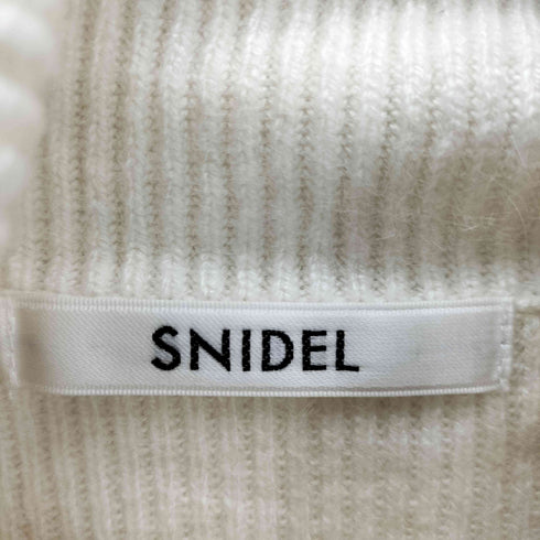 スナイデル snidel エンブロイダリーショルダーニットプルオーバー レディース ONE SIZE