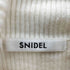 スナイデル snidel エンブロイダリーショルダーニットプルオーバー レディース ONE SIZE