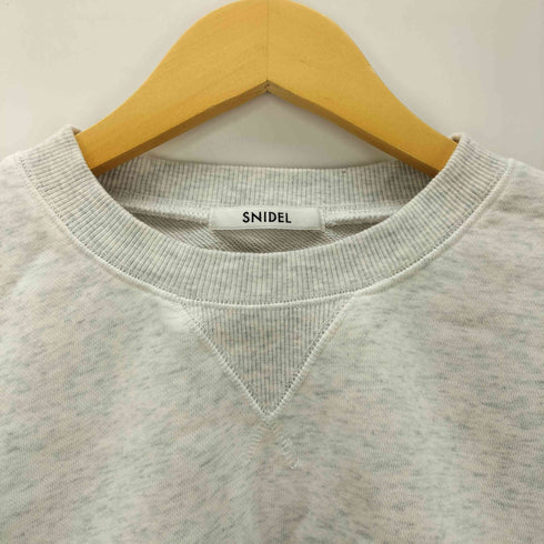 スナイデル snidel クロップドスウェットプルオーバー レディース ONE SIZE
