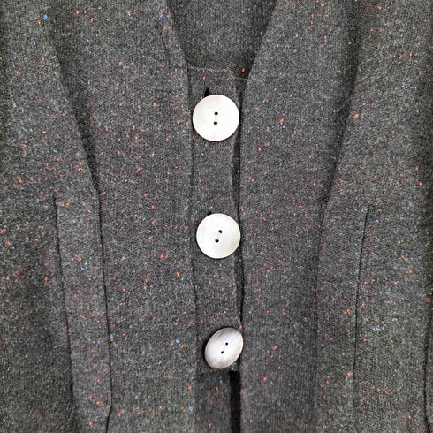 ヘリンドットサイ HeRIN.CYE Nep knit cardigan レディース FREE