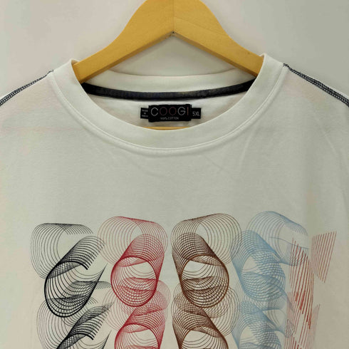 クージー COOGI 3D ロゴ プリント Tシャツ ビッグサイズ メンズ 5XL