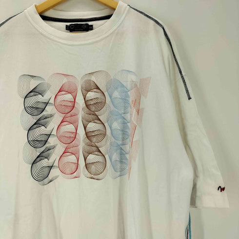クージー COOGI 3D ロゴ プリント Tシャツ ビッグサイズ メンズ 5XL
