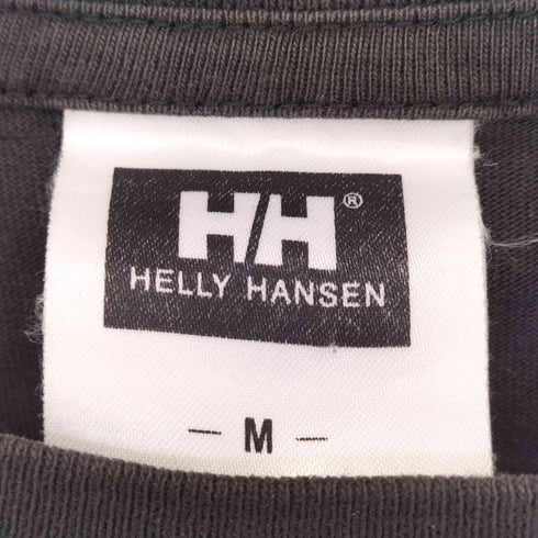 ヘリーハンセン HELLY HANSEN 00s コットン 両面プリント クルーネックtシャツ メンズ import:M
