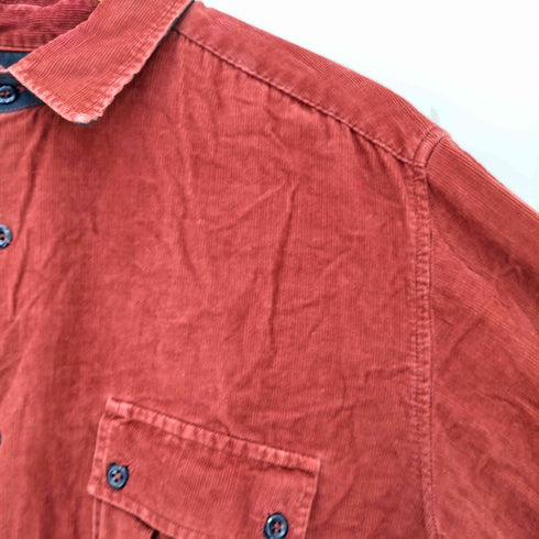 ステューシー Stussy 90s~00s USA製 OUTDOOR ALL SEASON GEAR コーデュロイシャツ メンズ import:L