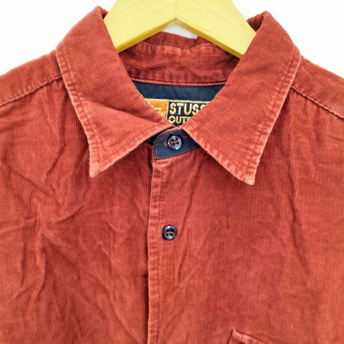 ステューシー Stussy 90s~00s USA製 OUTDOOR ALL SEASON GEAR コーデュロイシャツ メンズ import:L