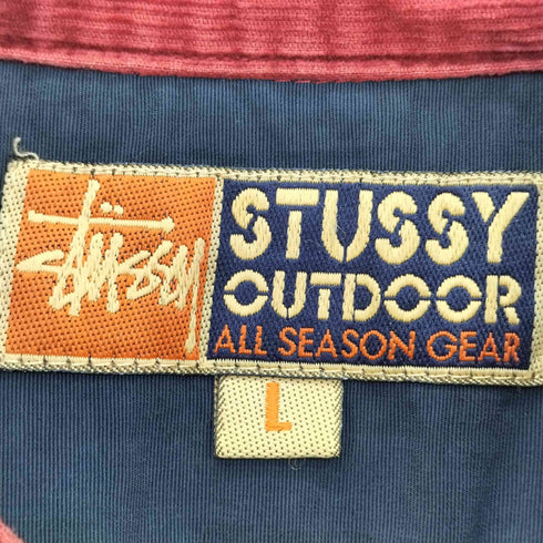 ステューシー Stussy 90s~00s USA製 OUTDOOR ALL SEASON GEAR コーデュロイシャツ メンズ import:L