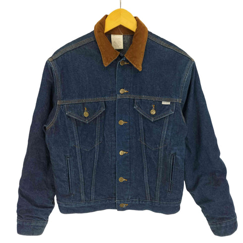 カーハート Carhartt 80S 星タグ USA製 デニム トラッカー ジャケット 裏地ブランケット メンズ