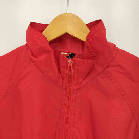 ナイキ NIKE 90-00s 裏地メッシュ ジップアップ ナイロンシェルジャケット メンズ S