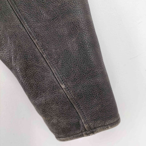 ANDREW MARC 本革ジップアップレザージャケット メンズ import:M