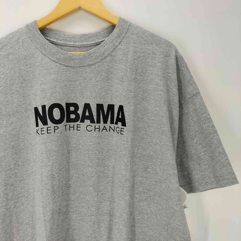 Hanes ボディ NOBAMA プリント Tシャツ ビッグサイズ メンズ 3XL