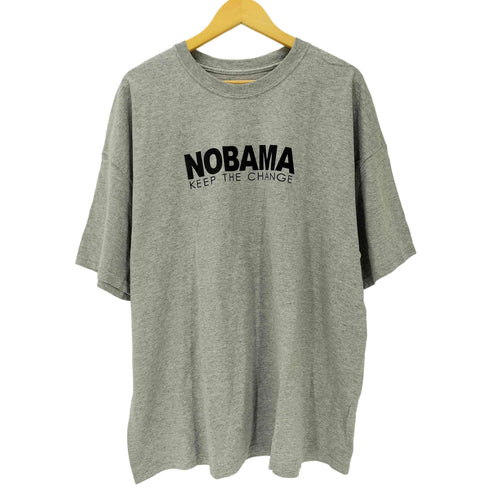 Hanes ボディ NOBAMA プリント Tシャツ ビッグサイズ メンズ 3XL