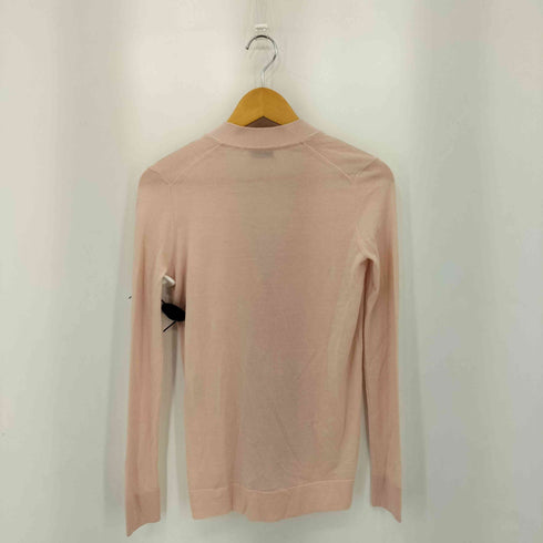 バレンシアガ BALENCIAGA カシミヤ ダブルポケット Vネック ロングスリーブ 薄手カーディガン レディース 34