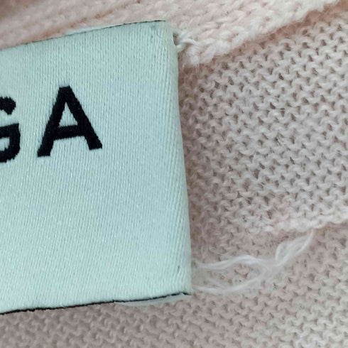 バレンシアガ BALENCIAGA カシミヤ ダブルポケット Vネック ロングスリーブ 薄手カーディガン レディース 34