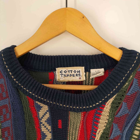 コットントレーダース Cotton Traders コットン 3D ニット メンズ import:L