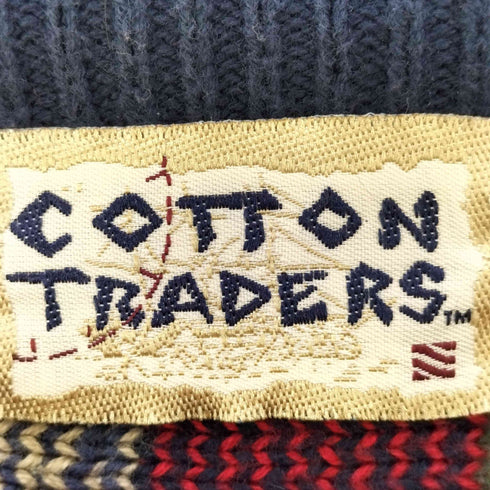 コットントレーダース Cotton Traders コットン 3D ニット メンズ import:L