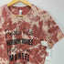 CANVAS タイダイ 総柄 プリント Tシャツ メンズ import:M
