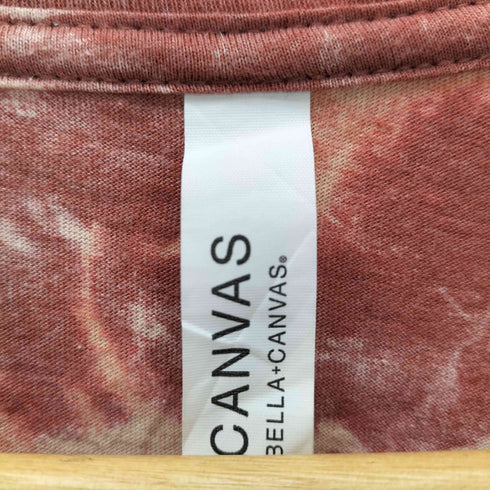 CANVAS タイダイ 総柄 プリント Tシャツ メンズ import:M