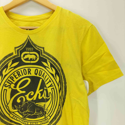 エコーアンリミテッド ECKO UNLTD エンブレム ロゴ プリント Tシャツ メンズ import:M