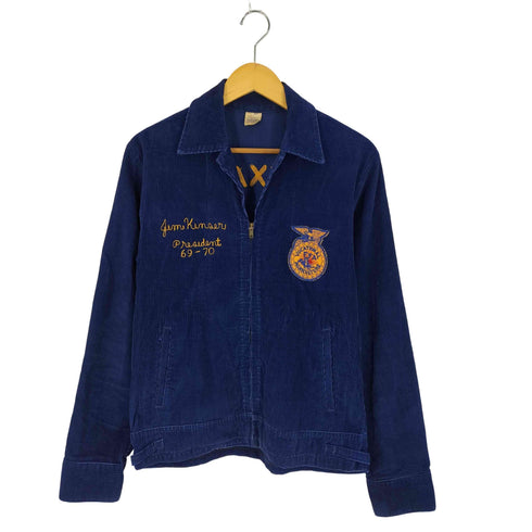 60S~70S 棒TALON FFA Future Farmers of America Jacket TEXAS KILLEEN 46 メンズ 46