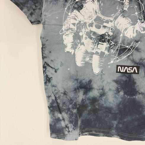 タイダイ 総柄 宇宙飛行士 プリント Tシャツ メンズ import:S