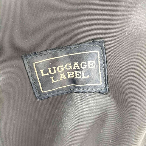 ラゲッジレーベル LUGGAGE LABEL JET-BLACK Backpack マルチポケット ナイロン バッグパック メンズ