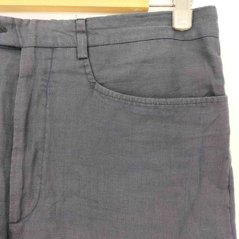 STUDIO conbipel リネン ワイド ストレートスラックス メンズ TG.52