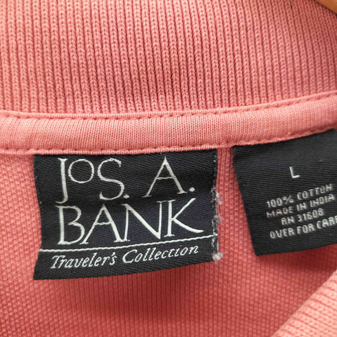 ジョスエーバンク Jos A Bank コットン ポロ シャツ メンズ import:L