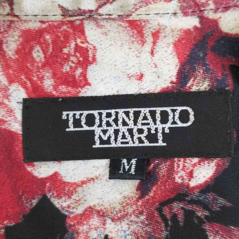 トルネードマート TORNADO MART フラワープリント オープンカラーシャツ メンズ JPN:M