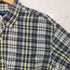 オールドネイビー OLD NAVY 00s SLIM FIT チェック 半袖シャツ ボックスシルエット メンズ import:L