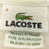 ラコステ LACOSTE フランス製 鹿の子 ロゴ刺繍 ショートスリーブポロシャツ メンズ JPN:4